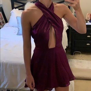 Purple Nasty Gal Dress